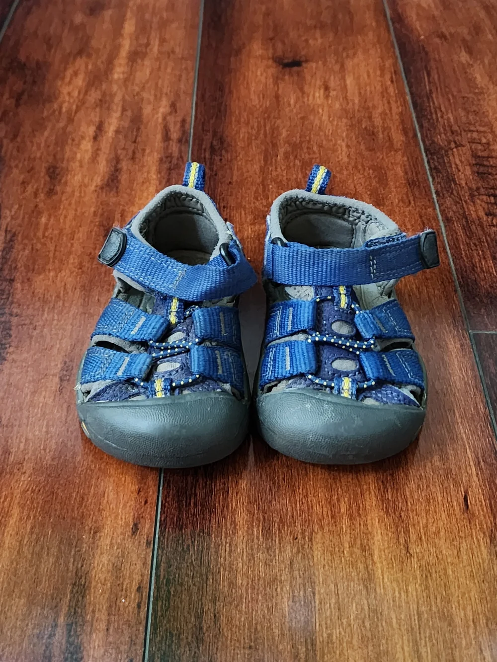 KEEN Newport H2 Toddler Sport Sandals Blue Waterproof Closed Toe Size US 4 EU 19